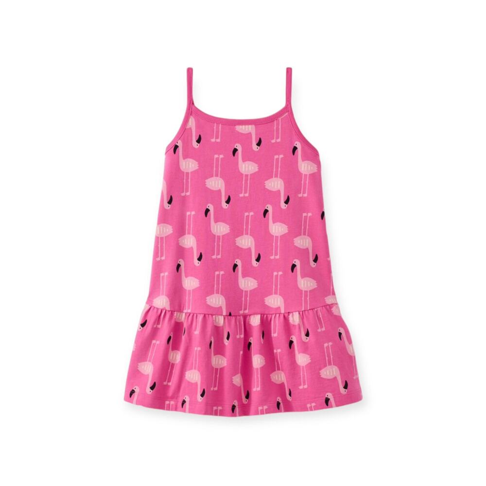 Hanna Andersson NWT Flamingo 🦩 Tank Top Dress. Size 10